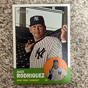 Alex Rodriguez 2012 Topps heritage